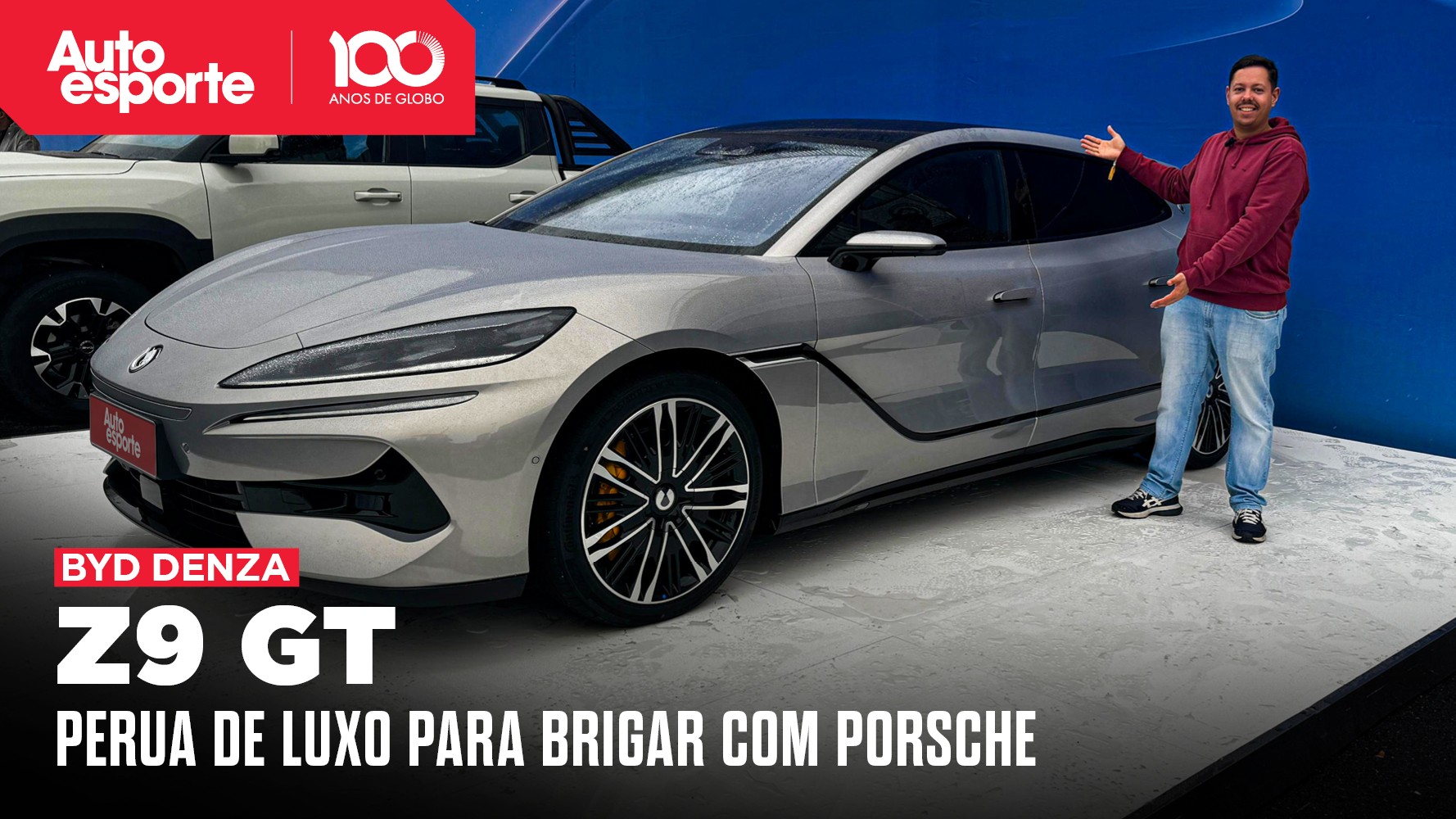 Vídeo: BYD Denza Z9 GT é perua de 858 cv e quer brigar com Porsche Taycan