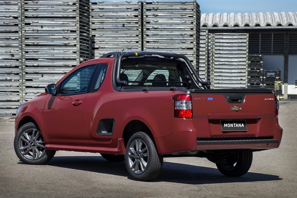 Chevrolet Montana 2018 (Foto: Divulgação) — Foto: Auto Esporte