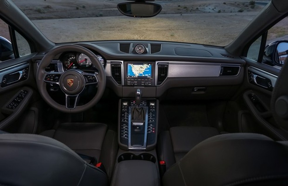 Interior do Porsche Macan S (Foto: Divulgação) — Foto: Auto Esporte