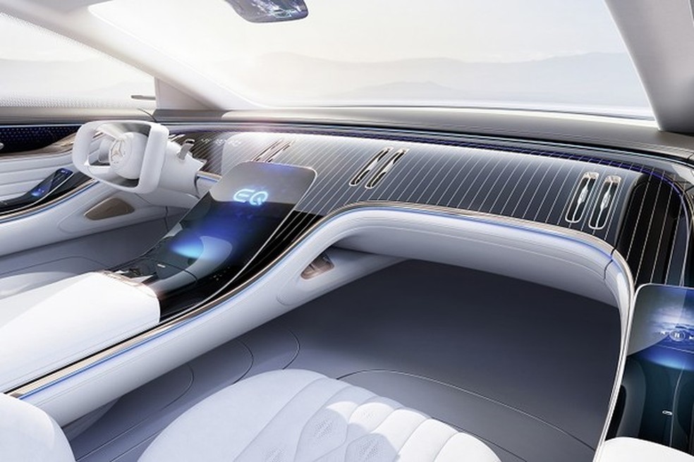 Interior foi inspirado nos iates, segundo a Mercedes (Foto: Divulgação) — Foto: Auto Esporte
