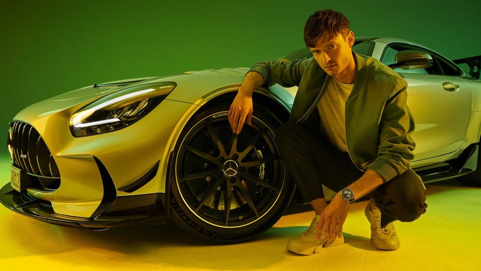 O relógio é inspirado na divisão esportiva AMG.  — Foto: Divulgação