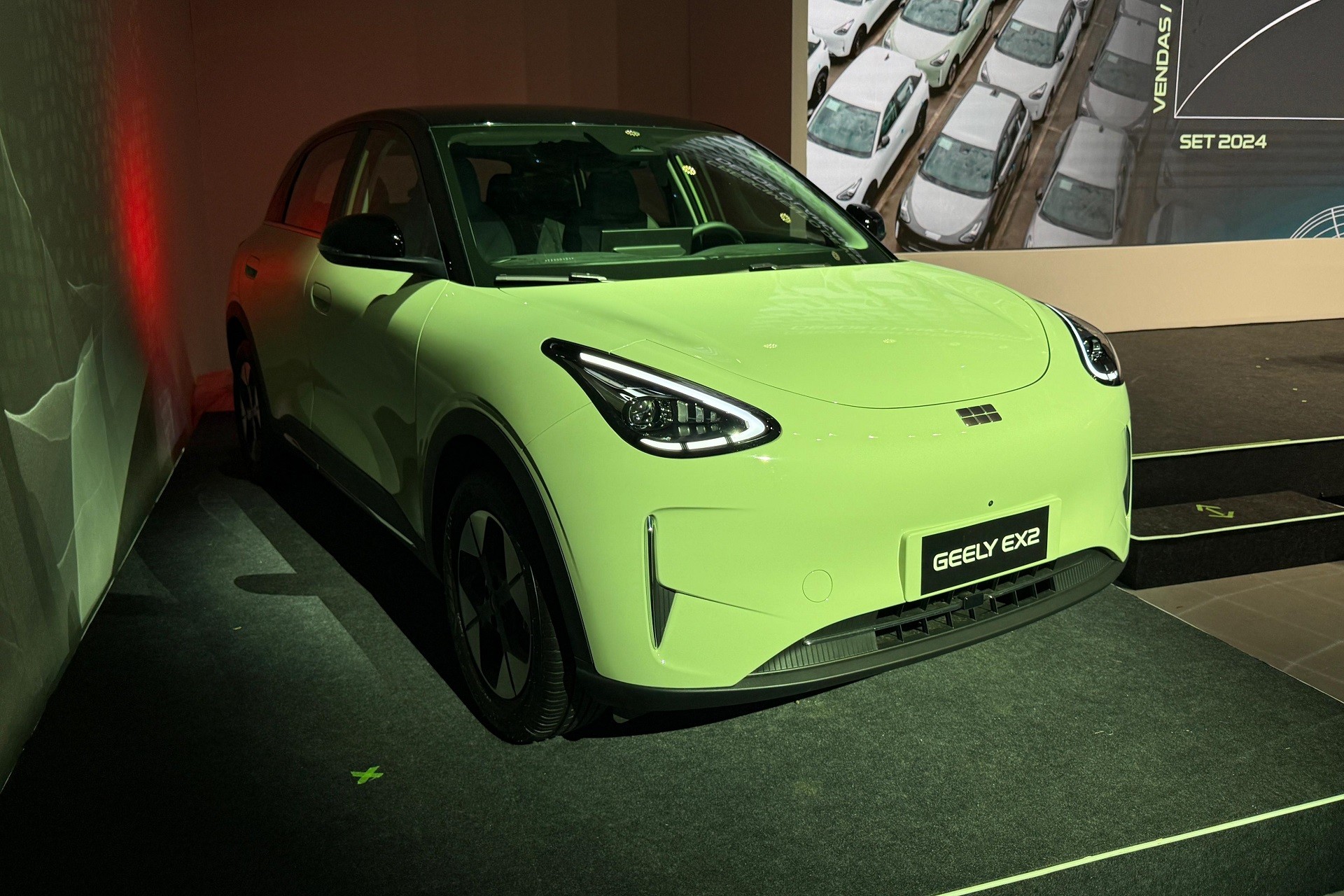 Geely EX2 tem preço de BYD Dolphin Mini com porte de Dolphin