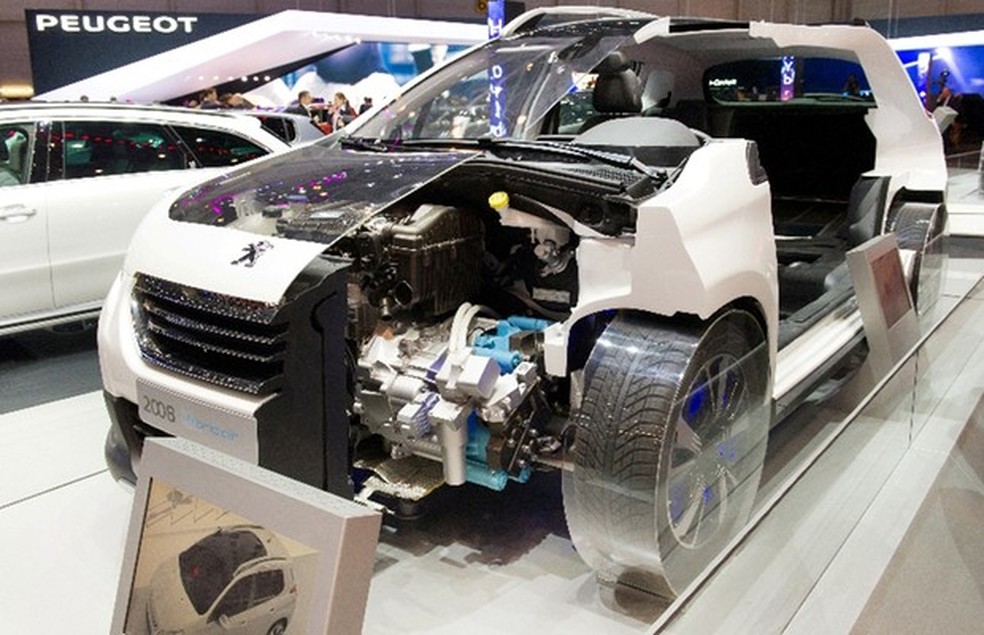 Peugeot 2008 Hybrid Air (Foto: Divulgação) — Foto: Auto Esporte