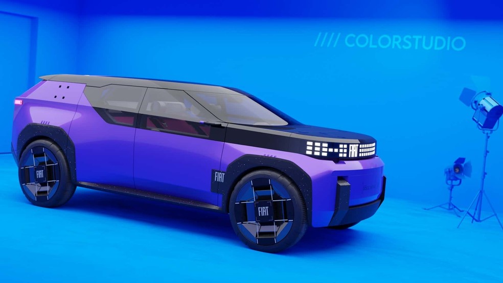 Fiat Giga Panda Concept vai originar SUV sucessor do Pulse — Foto: Fiat/Divulgação
