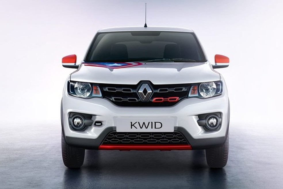 Renault Kwid ganha edição especial dos Vingadores na Índia (Foto: Renault) — Foto: Auto Esporte