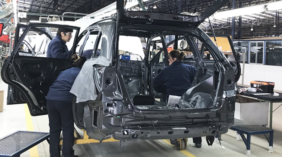 Fábrica da Lifan em San José, no Uruguai — Foto: Divulgação