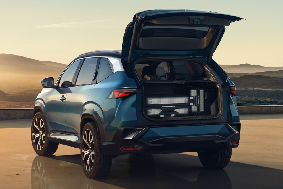 Renault Boreal tem porta-malas com 522 litros, um dos maiores da categoria — Foto: Divulgação/Renault