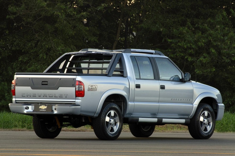 A Chevrolet S10 Executive é equipada com motor 2.4 Flex de até 147 cv e 21,9 kgfm. — Foto: Divulgação/Chevrolet