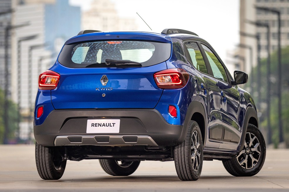 Renault Kwid chegou ao mercado em 2017, e atualmente se encontra em fase pré-facelift — Foto: Divulgação