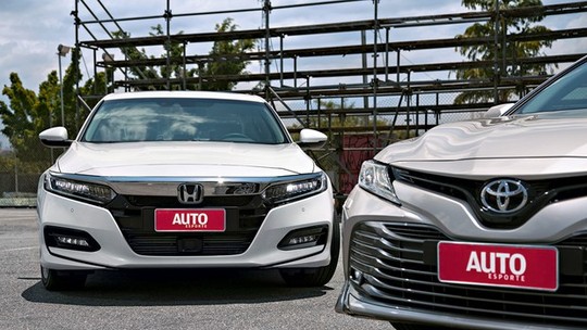 Comparativo: Honda Accord 2.0 turbo contra Toyota Camry V6 3.5