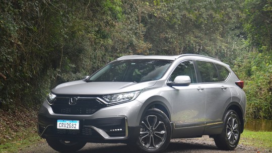 Teste: Honda CR-V 2021 traz sistemas semiautônomos como o VW Tiguan, mas é muito mais caro