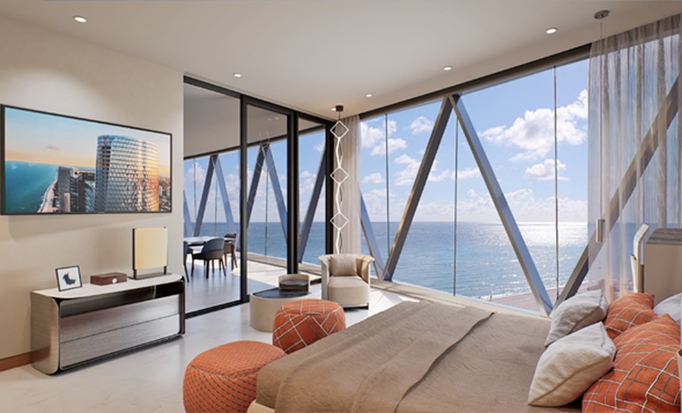 Há apartamentos de três, quatro ou cinco dormitórios — Foto: Divulgação