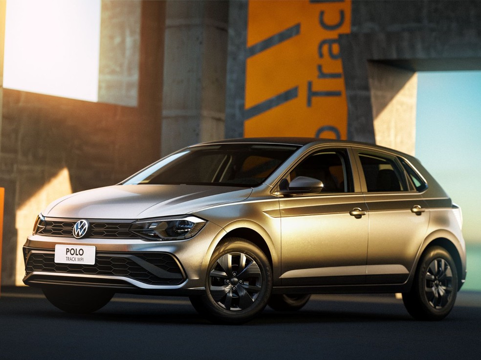 Polo Track será o carro de entrada da Volkswagen — Foto: Divulgação