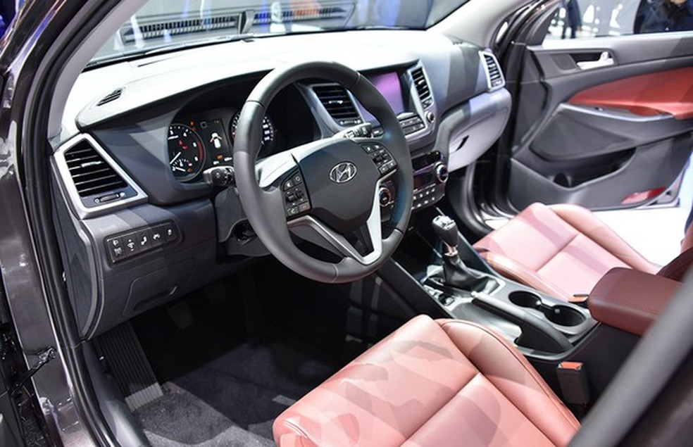Novo Hyundai Tucson no Salão de Genebra 2015 (Foto: Newspress) — Foto: Auto Esporte