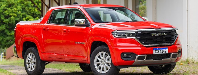 Ram Rampage Big Horn 2026 - Diagonal Frontal — Foto: autoesporte