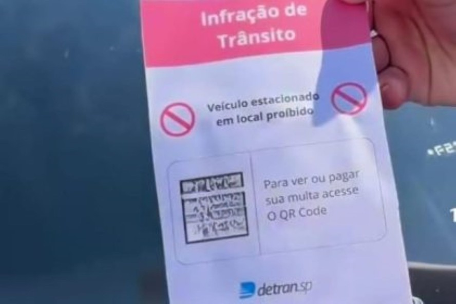 Multa de estacionamento do Detran que viralizou é fake