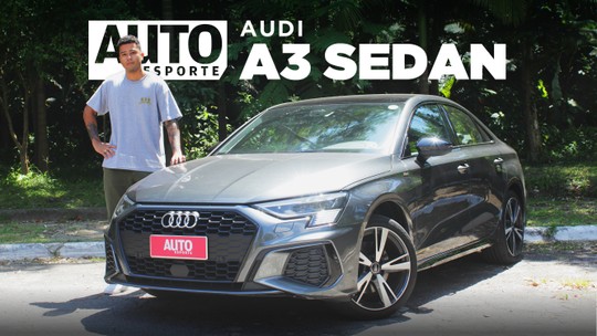 Vídeo: Audi A3 Sedan anda bem com motor 2.0 turbo e faz até 14 km/l