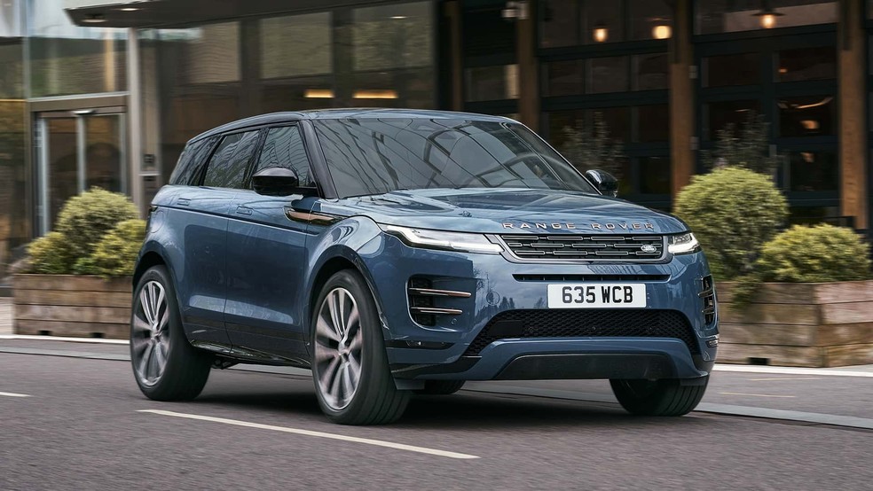 Atual geração do Range Rover Evoque foi lançada em 2019 — Foto: Divulgação