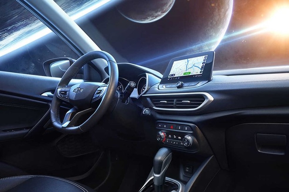Central multimídia terá tela de 8 polegadas (Foto: Divulgação) — Foto: Auto Esporte