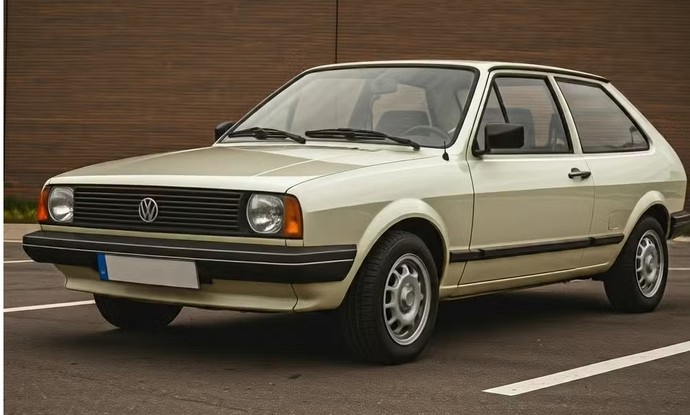 Volkswagen Polo recriado por IA Gemini - corte capa