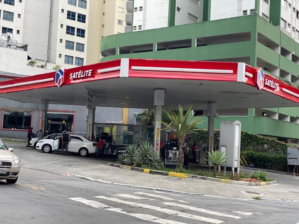 Em protesto contra os aumentos de preço, posto em SP vendeu gasolina a R$ 0,40 o litro em setembro — Foto: Divulgação