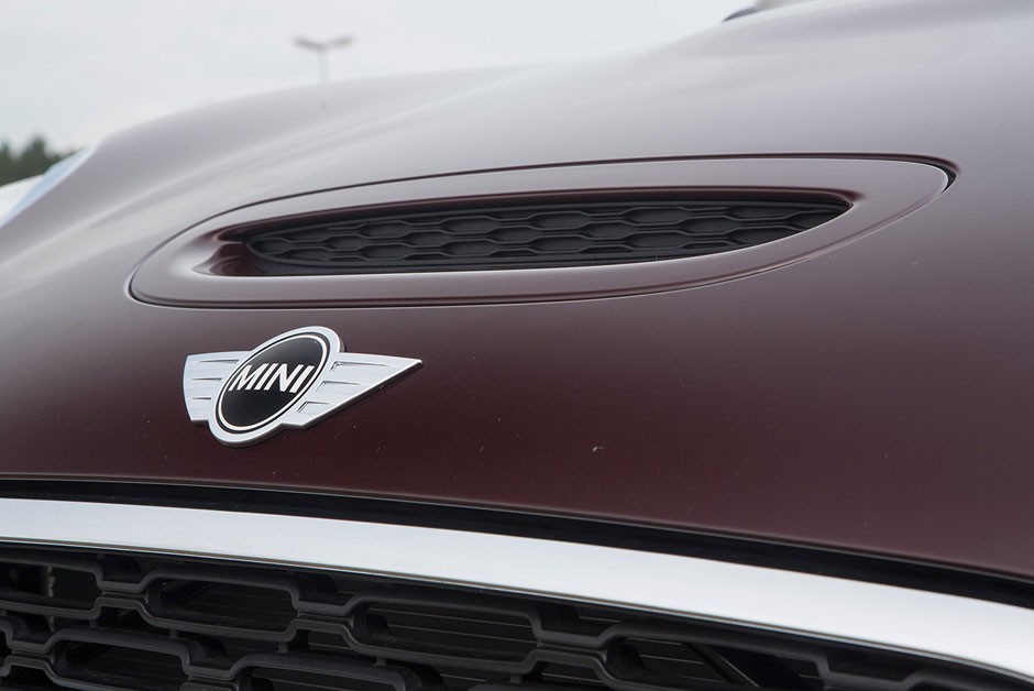 Logo da Mini no Clubman