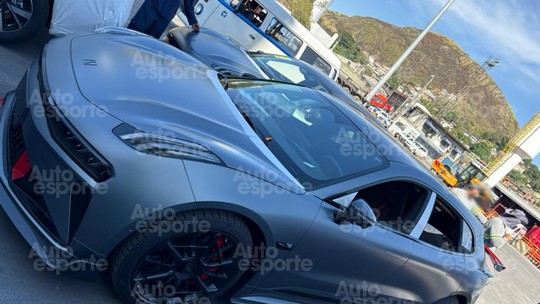 Zeekr 001 FR: esportivo elétrico de 1.265 cv é flagrado no Brasil