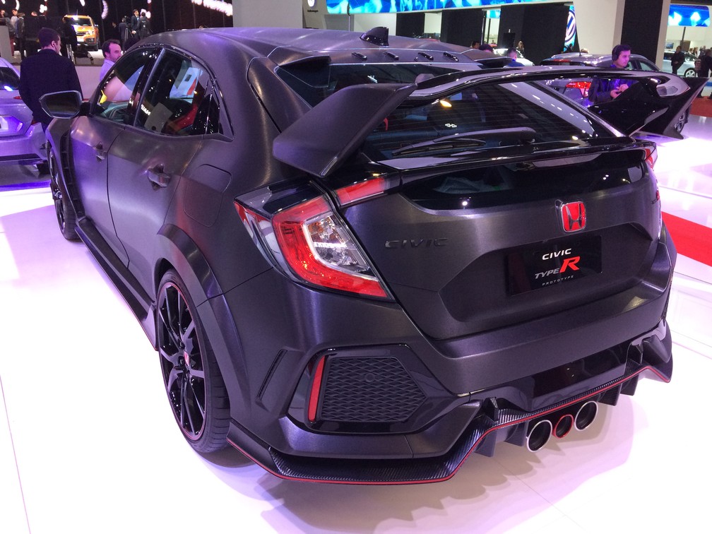 Honda Civic Type R Concept — Foto: Peter Fussy/G1