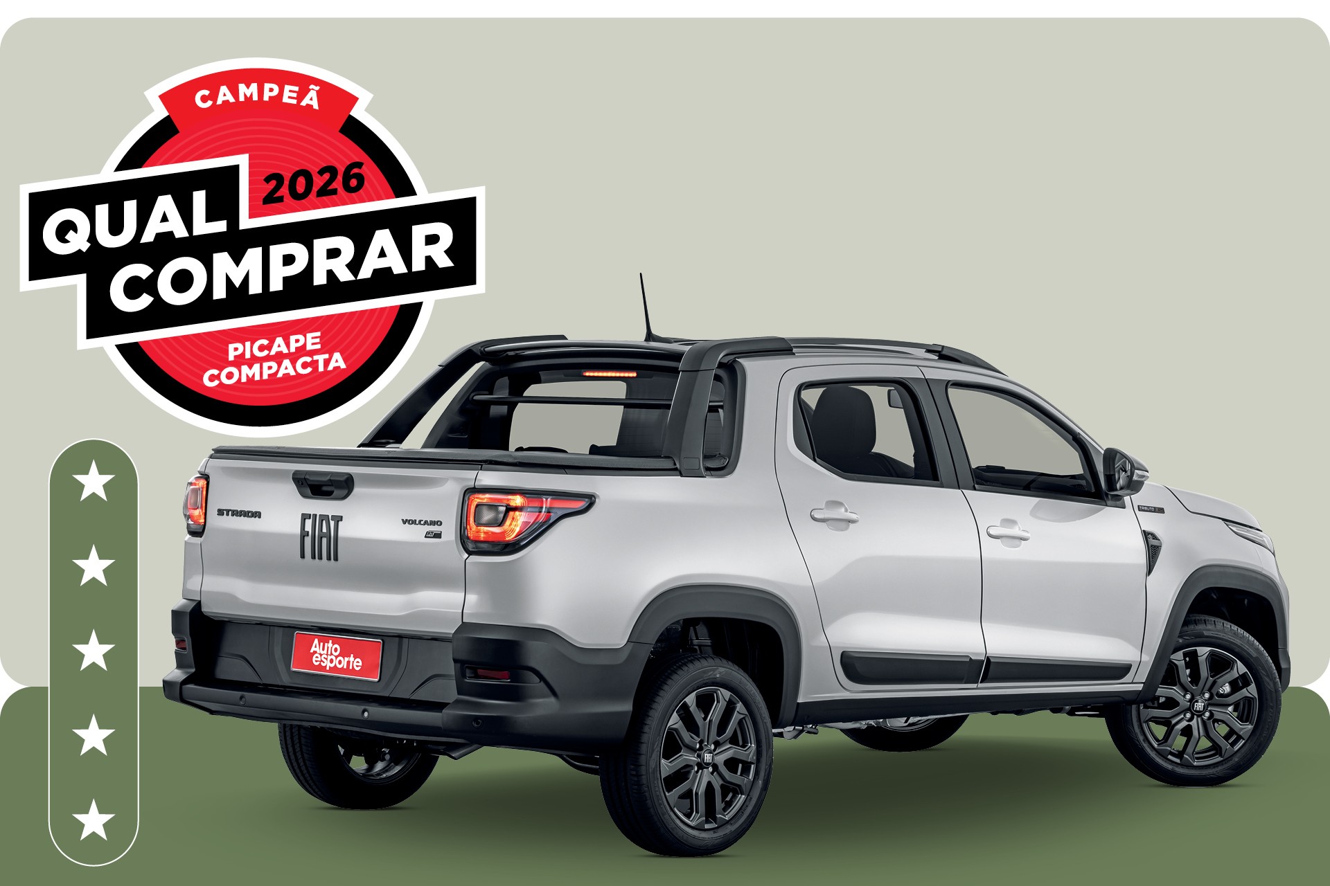 Fiat Strada é a picape compacta de melhor custo do Brasil em 2026