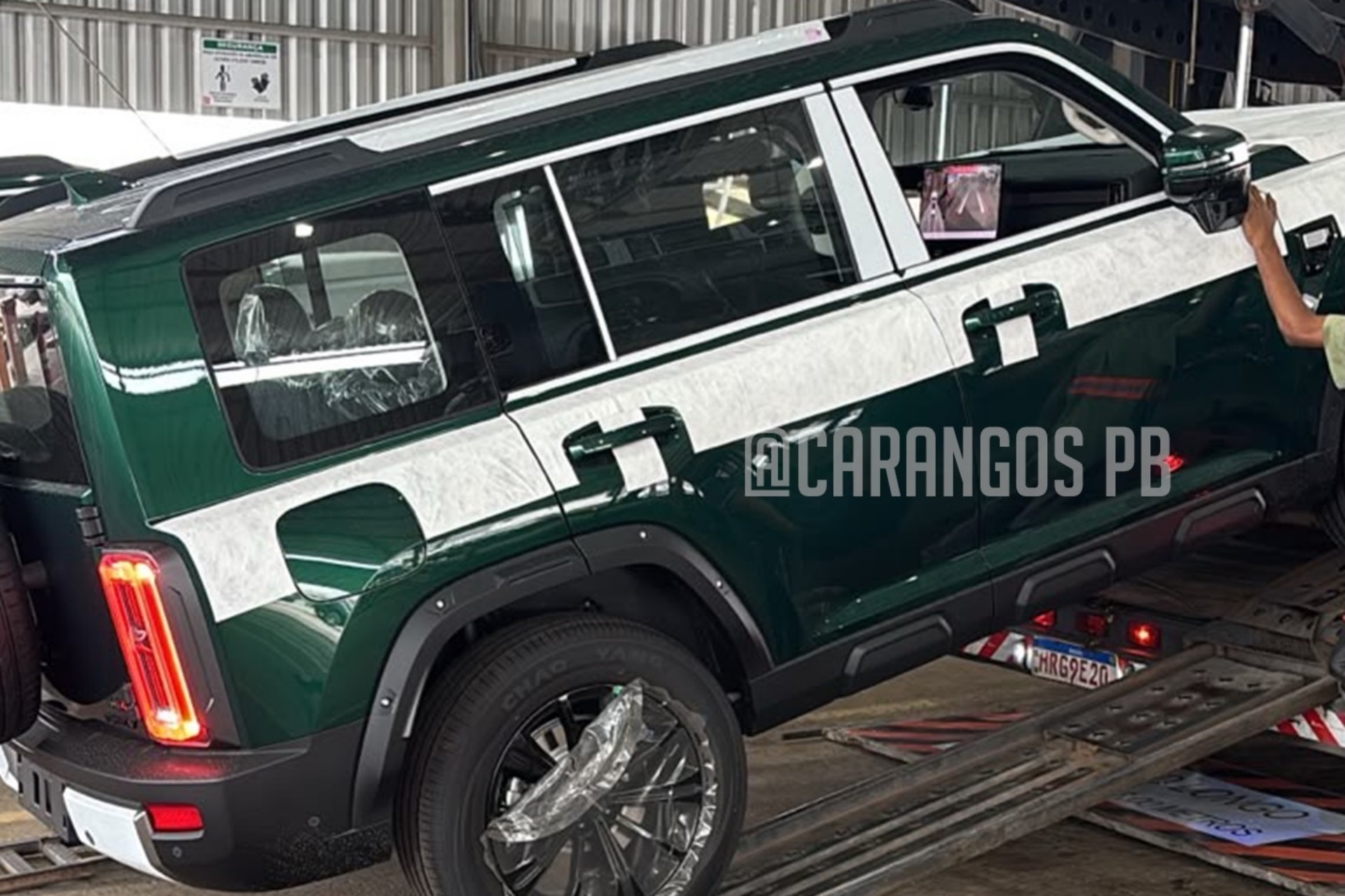 Flagra: GWM Haval H7 já está a caminho das lojas e terá motor híbrido flex