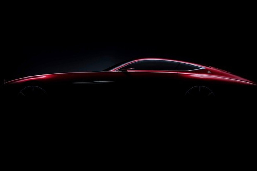 Teaser Mercedes-Maybach cupê (Foto: Divulgação) — Foto: Auto Esporte