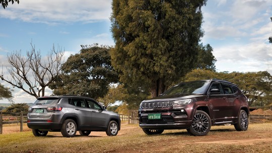 10 fotos revelam as novidades do interior do Jeep Compass 2022