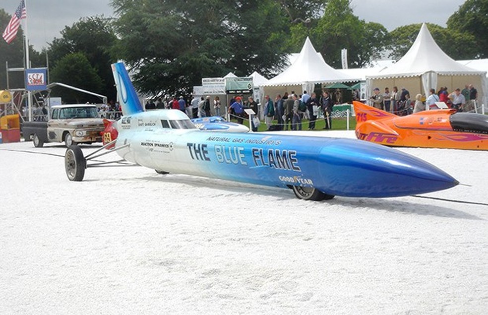 Bluefame foi o último recordista americano (Foto: Reprodução) — Foto: Auto Esporte
