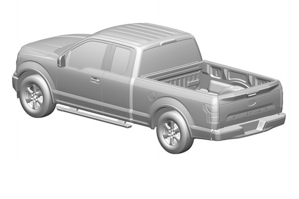 F-150 tem versão de cabine dupla estendida (Foto: Divulgação) — Foto: Auto Esporte