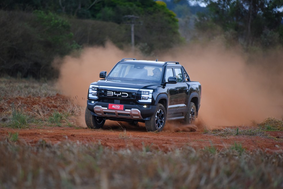 Desconton da Shark antecipa nova estratégia de preços para picapes da BYD — Foto: Murilo Góes/Auto News Brasil