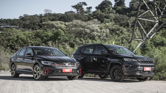 Jeep Compass Blackhawk é mais rápido que Volkswagen Jetta GLi? Testamos Jeep Compass Blackhawk é mais rápido que Volkswagen Jetta GLi? Testamos