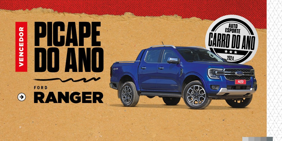 Ford Ranger é eleita Picape do Ano 2024