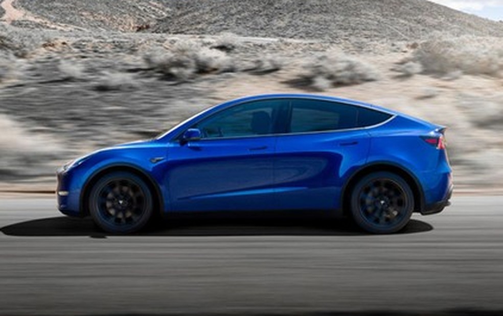 O Model Y foi o último lançamento da Tesla à chegar ao mercado (Foto: Divulgação) — Foto: Auto Esporte