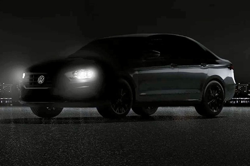 Nova geração do Volkswagen Jetta aparece em primeiro teaser (Foto: Reprodução) — Foto: Auto Esporte