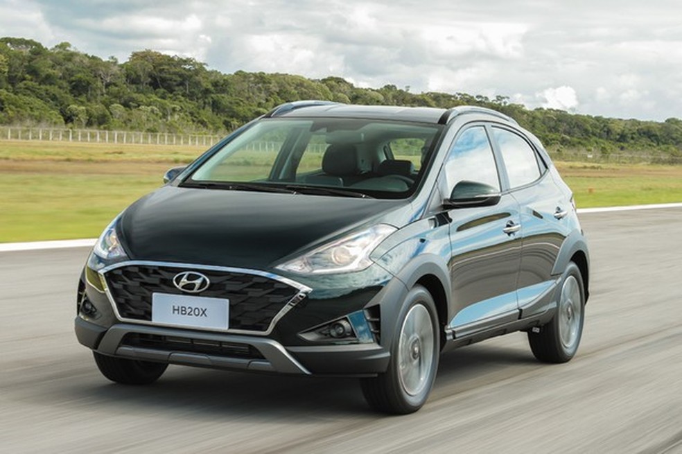 Hyundai HB20X faz o zero a 100 km/h em 10,6 segundos (Foto: Divulgação) — Foto: Auto Esporte