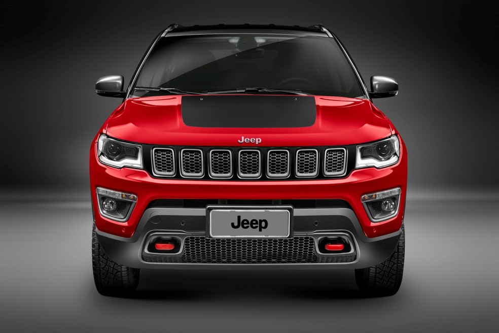 Versão Trailhawk do Jeep Compass traz motor 2.0 turbodiesel e pacote off-road mais completo da linha — Foto: Divulgação/Jeep