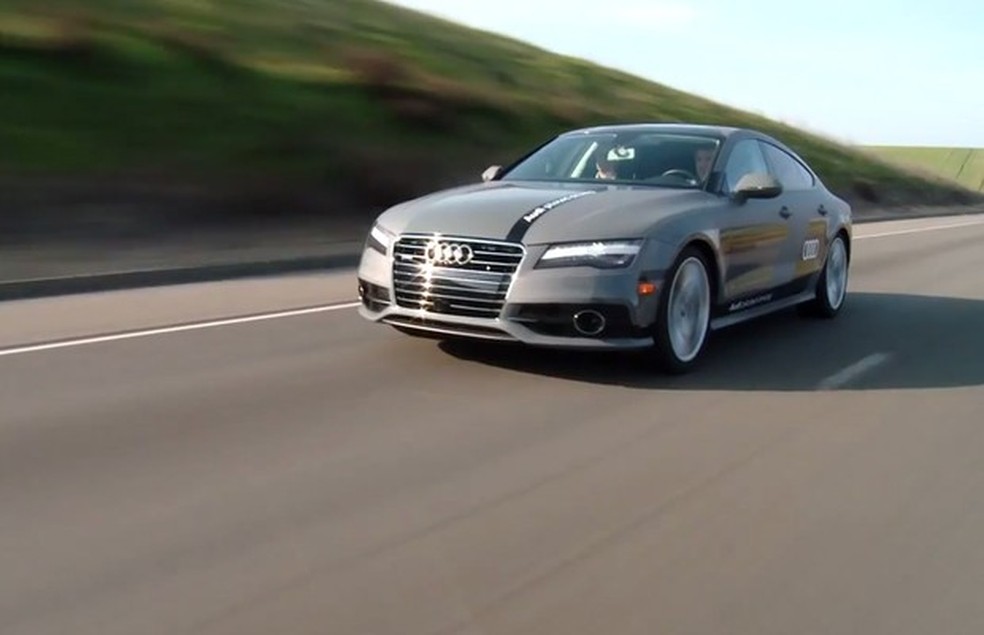 Audi A7 conceito autônomo (Foto: Divulgação) — Foto: Auto Esporte