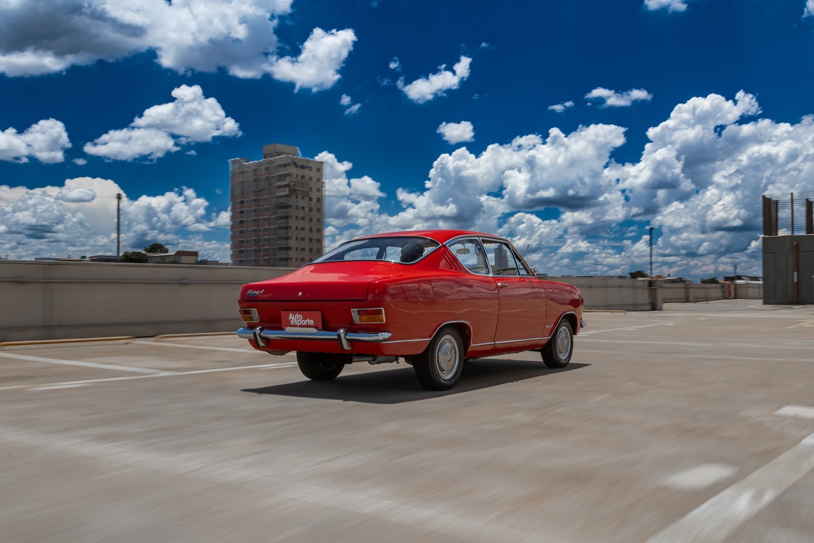 Opel Kadett 1968 Dinâmica Traseira 2 — Foto: Renato Durães/Auto News Brasil
