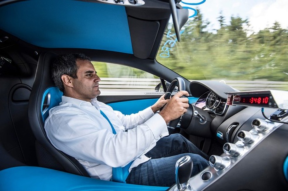 Bugatti Chiron bate recorde de aceleração a 400 km/h (Foto: Divulgação) — Foto: Auto Esporte