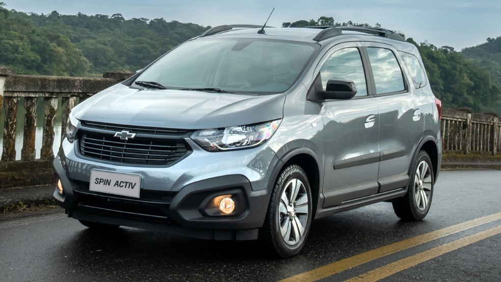 Chevrolet Spin 2021 se destaca entre os melhores carros PcD de 2025 no mercado de usados — Foto: Divulgação/Chevrolet