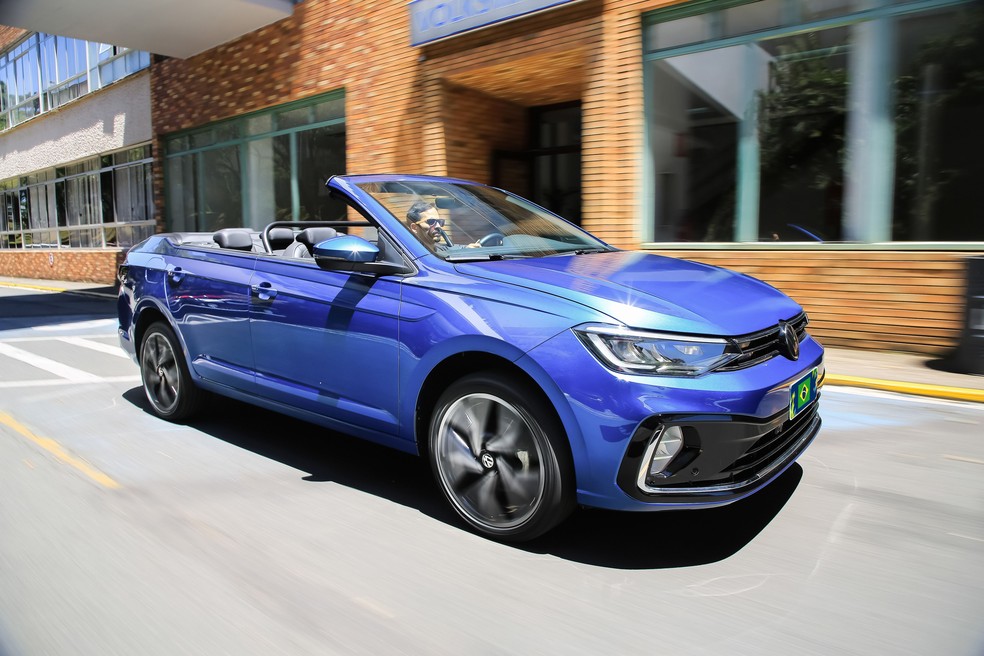 Volkswagen Virtus não passa dos 25 km/h — Foto: Divulgação