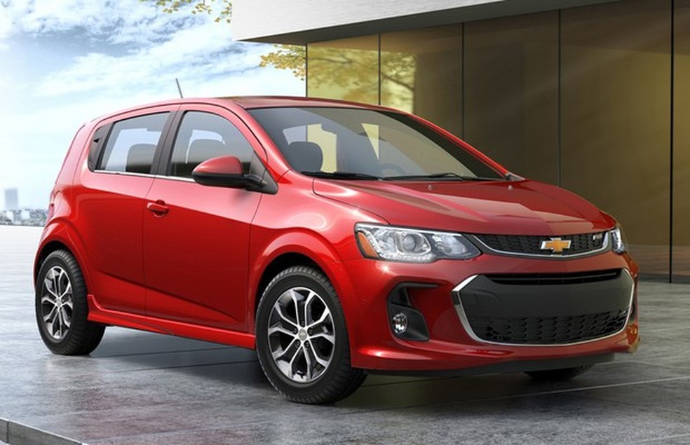 Chevrolet Sonic 2017 (Foto: Divulgação) — Foto: Auto Esporte