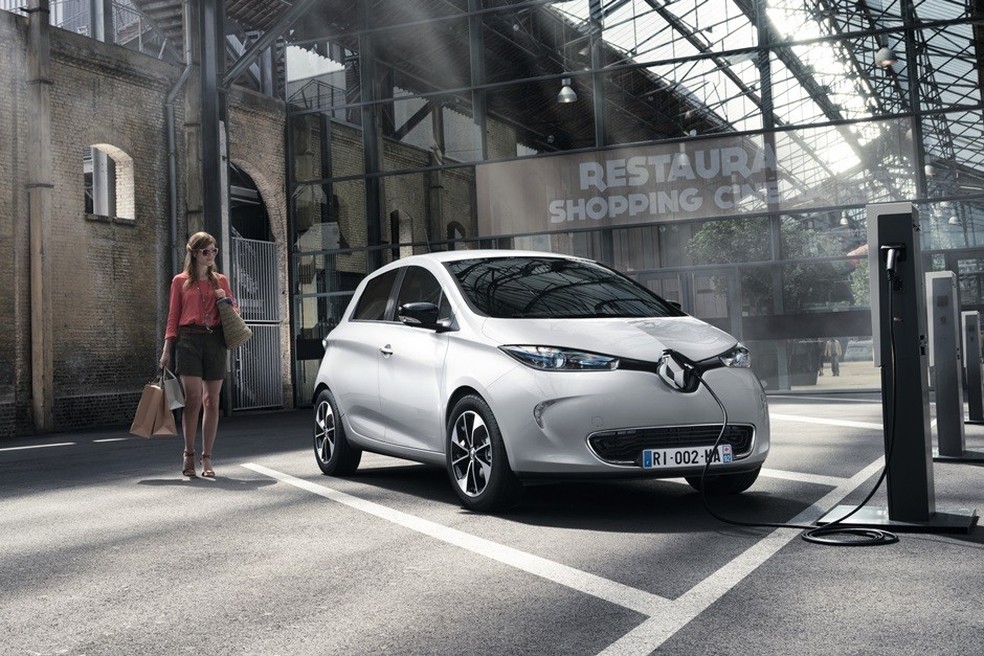 O Renault Zoe é utilizado no aplicativo Beepbeep (Foto: Divulgação) — Foto: Auto Esporte