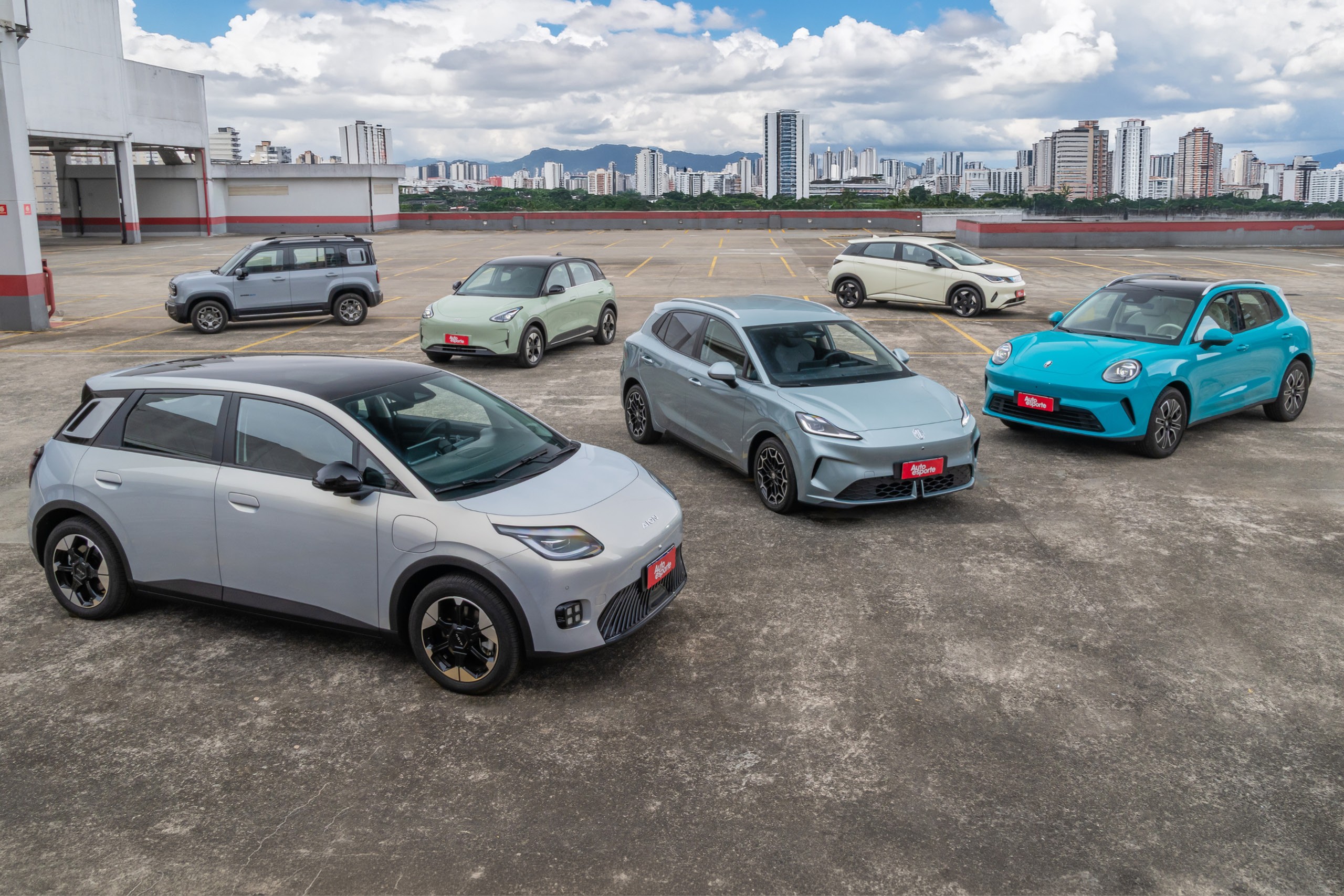 Os 10 carros elétricos mais baratos do Brasil em 2026
