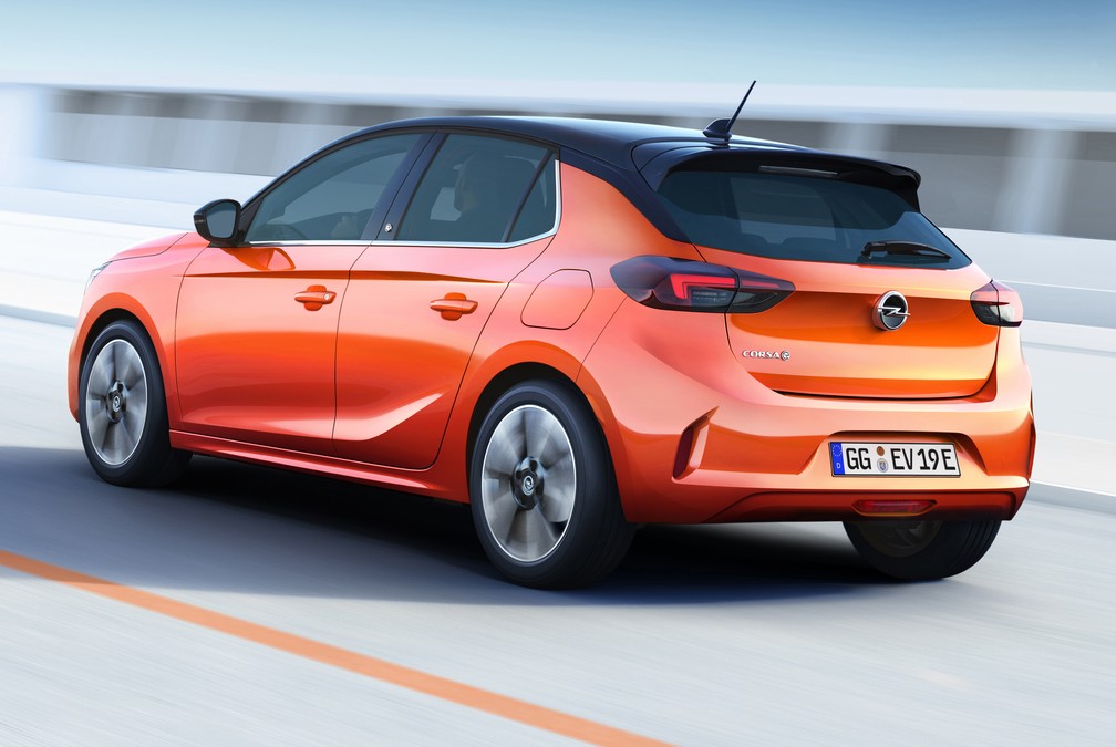 Opel Corsa elétrico — Foto: Opel/Divulgação